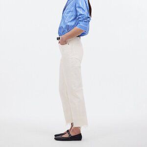NEW Madewell 90s Straight Crop Jeans